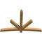 Ekena Millwork Alberta Rough Sawn Timber Gable Bracket, Western Red Cedar, 72"W x 48"H x 4"D x 4"F, 16/12 Pitch GBW072X48X0404ALB00RWR - alternate 4